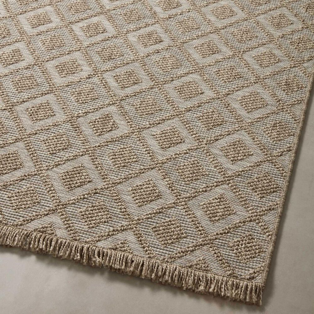 Loloi Dawn DAW-07 2&#39;3&quot; x 7&#39;7&quot; Natural Runner, , large