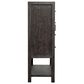 Nicolette Home Plum Creek 4 Drawer Chest with Door in Ravenwood Black, , large