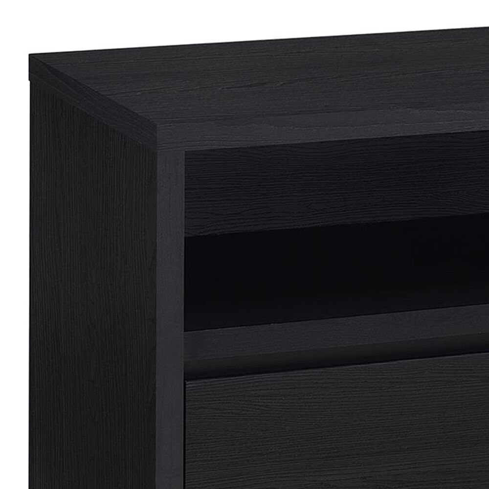 Coaster Rutland 78&quot; TV Stand Media Console in Black, , large
