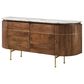 Pacific Landing Ortega 4-Door Sideboard in Natural, White and Brass, , large