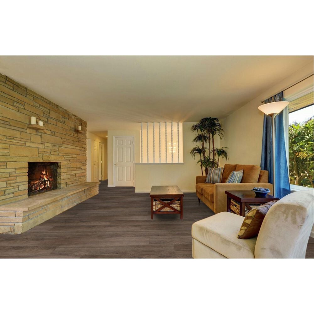 Fuzion Dynamix XL Gunmetal 8&quot; x 60&quot; Luxury Vinyl Plank, , large