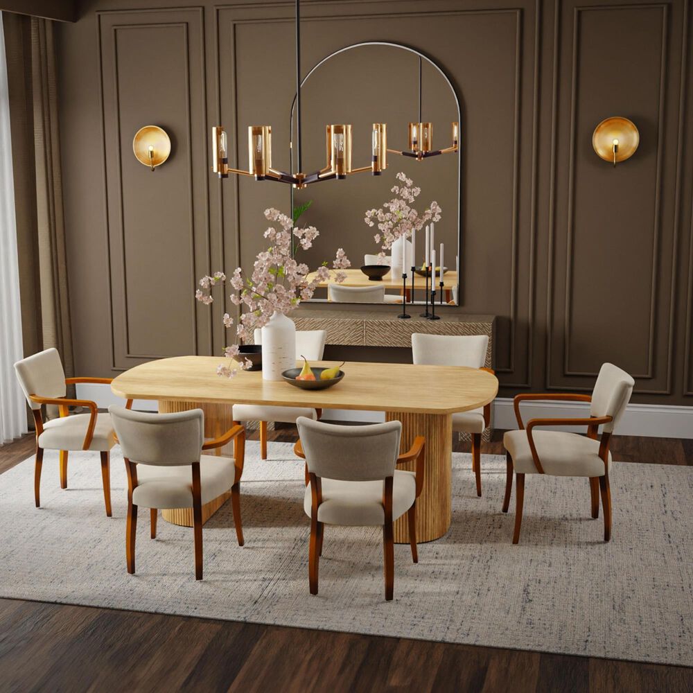 RIZZY Willow Blue, Ivory and Light Blue 5' x 7'6" Area Rug, , large