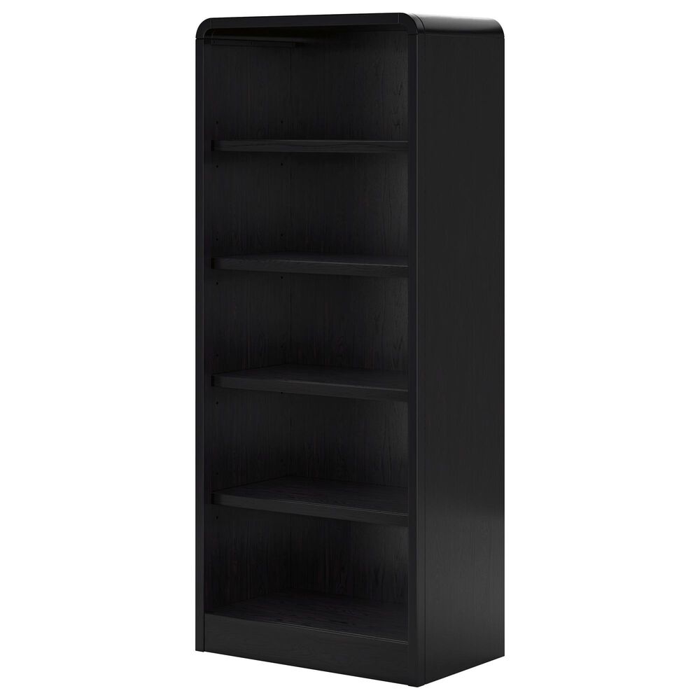 Ashley Rowanbeck Bookcase in Black, , large