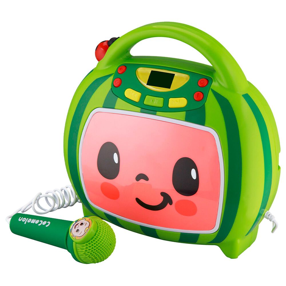 KIDdesigns Cocomelon Karaoke Machine in Green, , large
