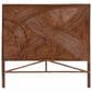 Baxton Studio Elettra Queen Headboard in Dark Brown, , large