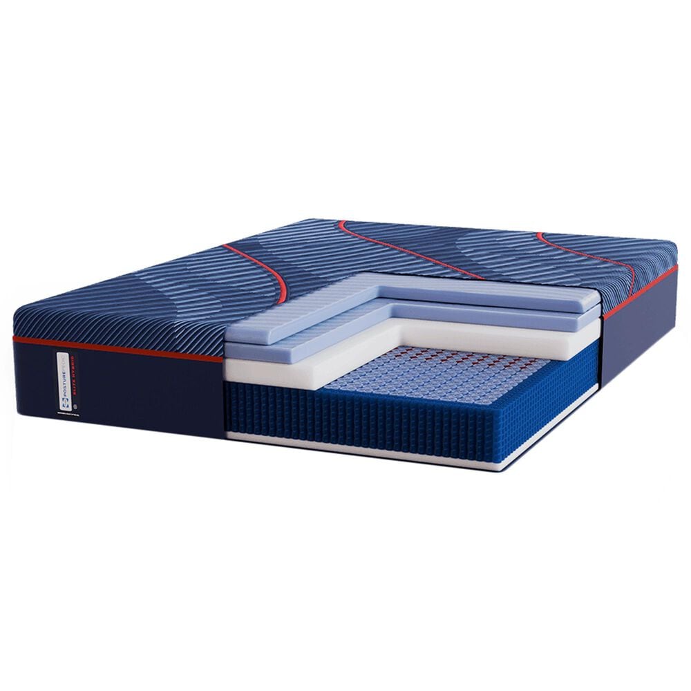 Sealy Posturepedic Elite Albany II Medium Hybrid Full Mattress, , large