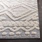 Safavieh Martha Stewart Lucia Shag 4" x 6" Beige and White Area Rug, , large