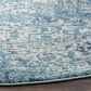 Safavieh Evoke EVK256C-5R 5"1" Round Blue/Ivory Area Rug, , large