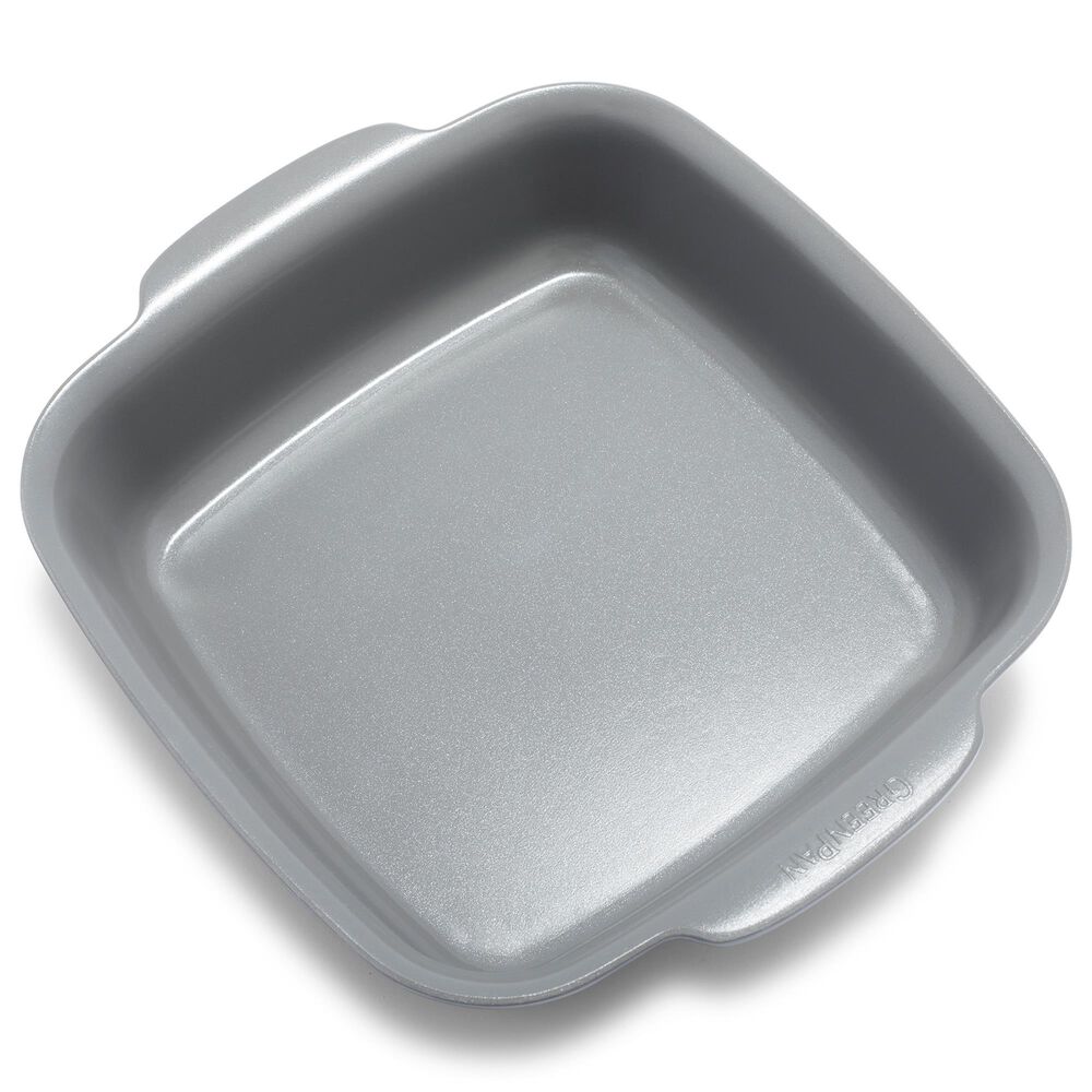 Green Pan Premiere Ovenware 8" Square Cake Pan in Gray, , large