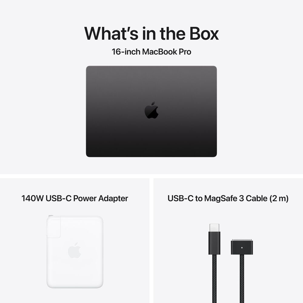 Apple MacBook Pro 16-inch Laptop M5 Pro chip - 18 Core CPU - 40 Core GPU - 128GB Memory - 2TB SSD - Space Black (Latest Model), , large