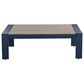 Ashley East Beach Rectangular Cocktail Table in Navy Blue and Driftwood, , large
