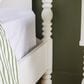 Walker Edison Vivienne Twin Platform Bed in White, , large