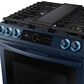 Samsung Bespoke Smart Slide-in Gas Range 6.0 cu. ft. w/ Smart Dial, Air Fry & Wi-Fi in Navy Steel, , large