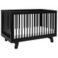 Babyletto Hudson 3-In-1 Convertible Crib in Black, , large