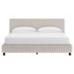 Ashley Zuraleus 4-Piece California King Upholstered Platform Bedroom Set in Matte White, , large