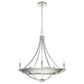 Hunter Perch Point 24" 5-Light Chandelier in Brushed Nickel, , large