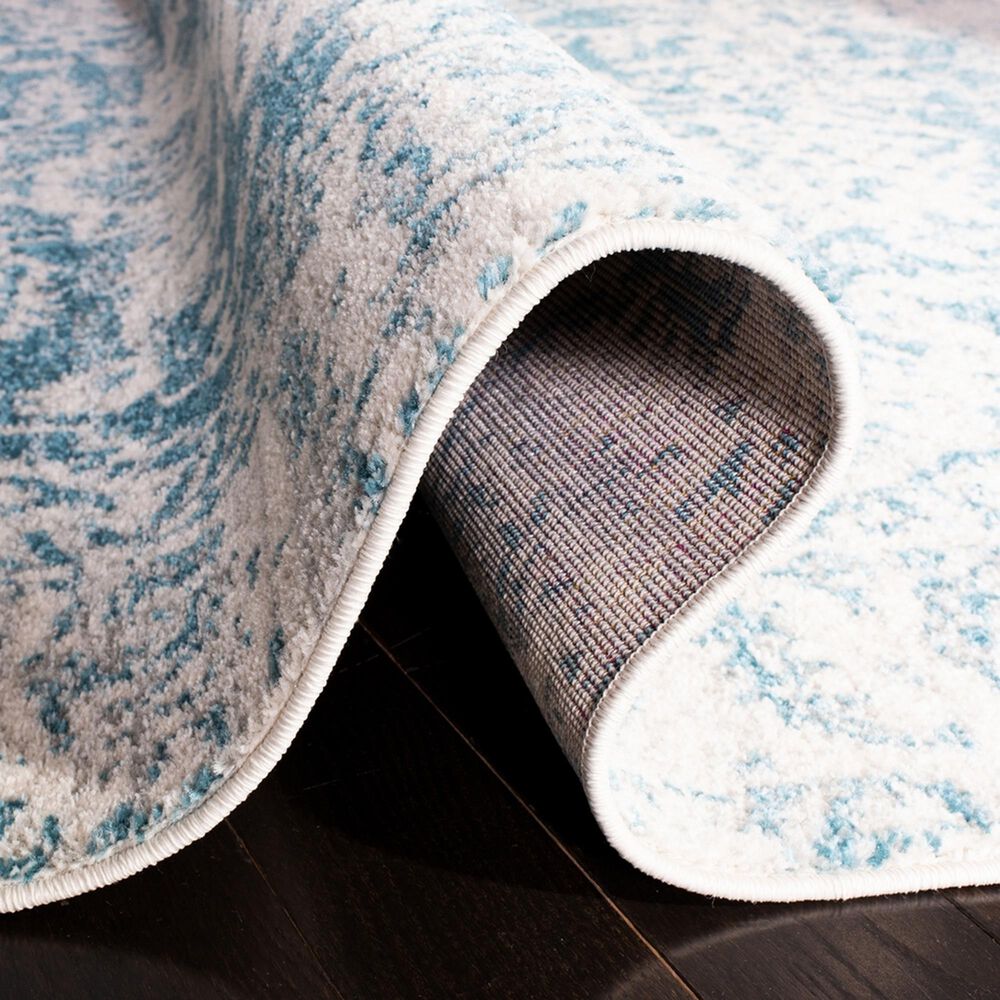 Safavieh Madison MAD603J 11&#39; x 15&#39; Teal and Ivory Area Rug, , large