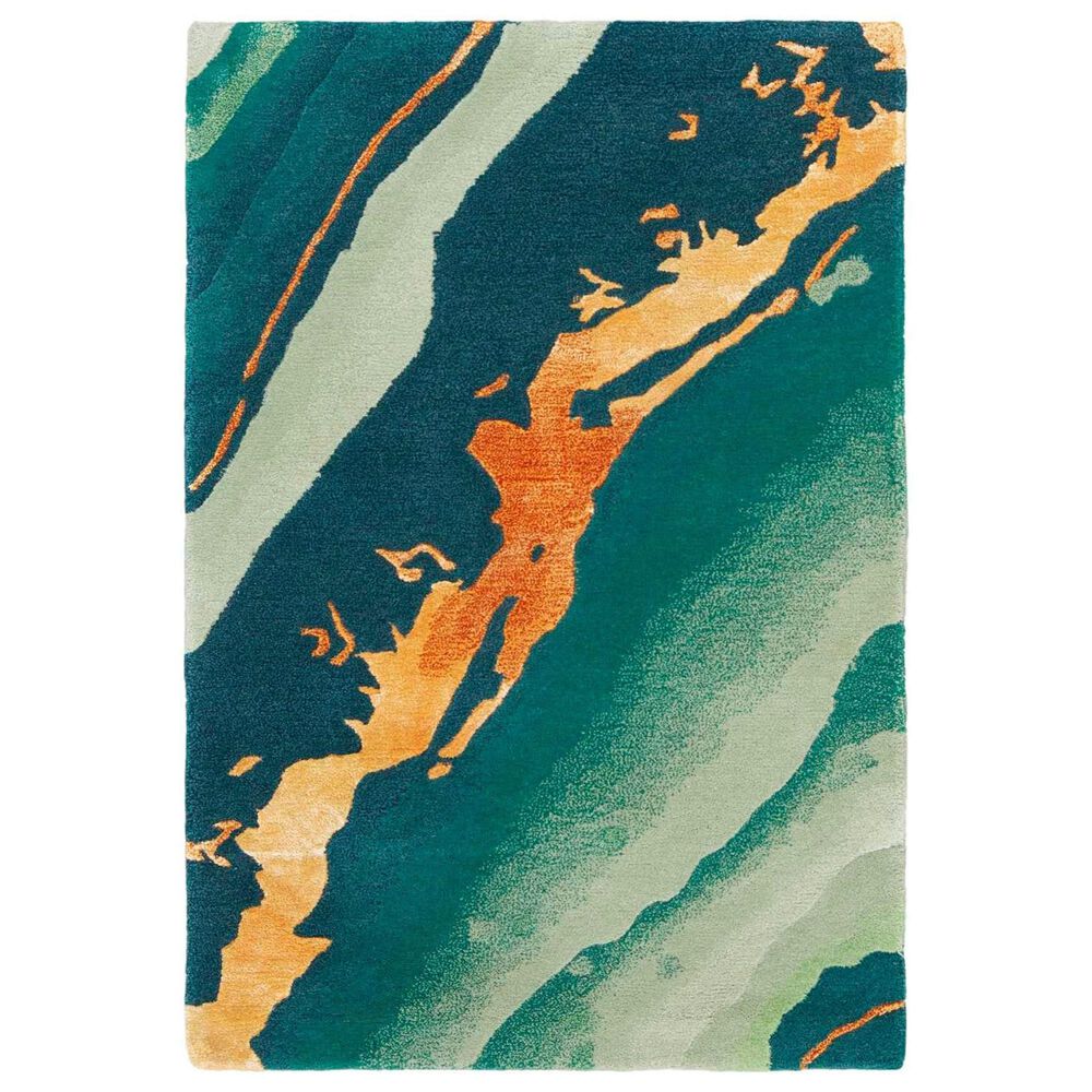 Nourison Prismatic Emerald 2" x 3" Area Rug, , large