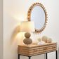 Splendor Living 37" Vernon Round Wall Mirror in Natural, , large