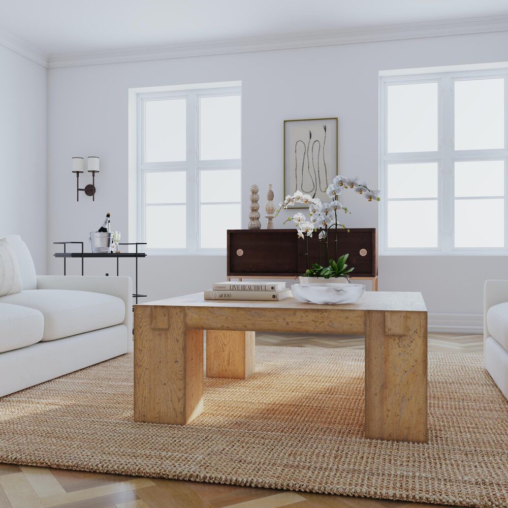 Hooker Furniture Square Coffee Table in Natural, , large