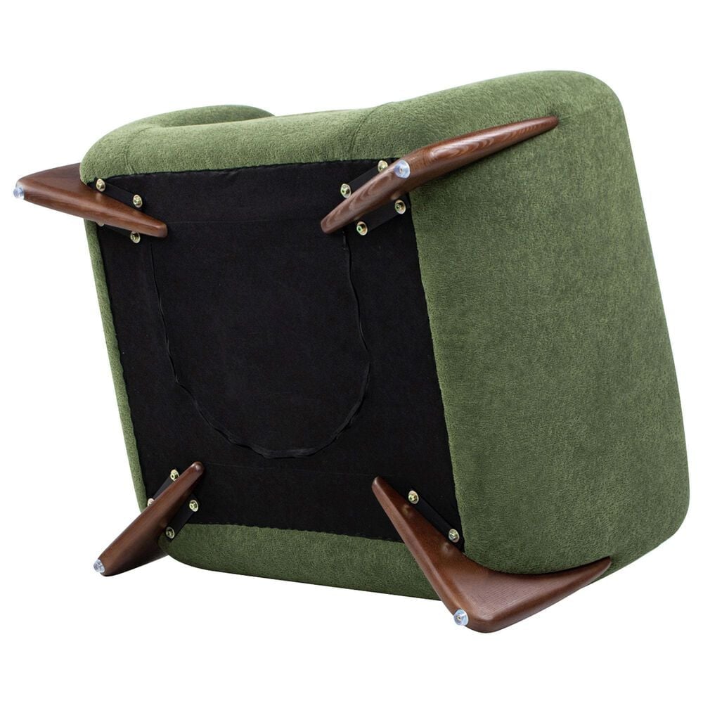 Jennifer Taylor Home Alpine Accent Arm Chair in Moss Green, , large