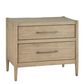 Riva Ridge Shiloh 2 Drawer Nightstand in Champagne Brown, , large