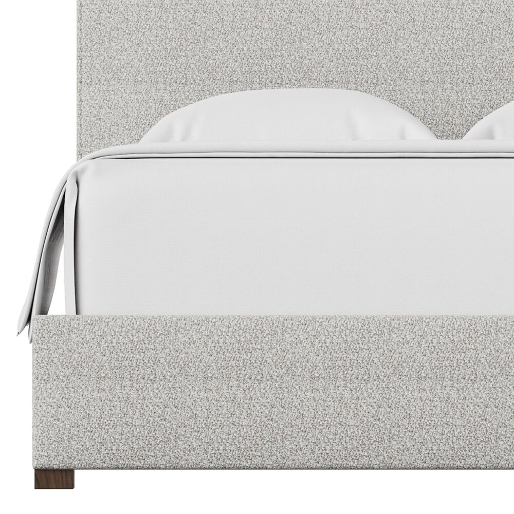 Viceray Collections Amelia King Upholstered Panel Bed with Panel Headboard in Labradoodle, , large