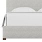 Viceray Collections Amelia King Upholstered Panel Bed with Panel Headboard in Labradoodle, , large