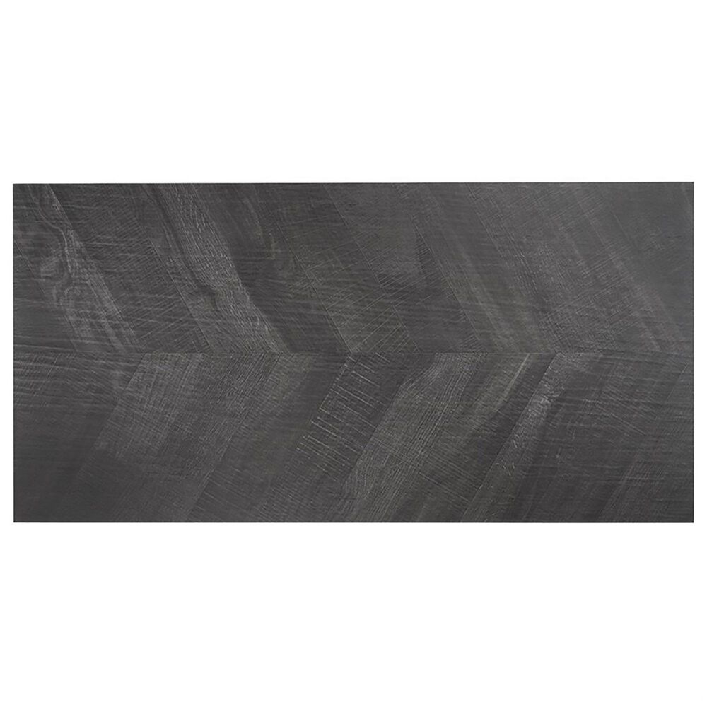 Soho Studio Elan Chevron Black 24&quot; x 48&quot; Porcelain Tile, , large