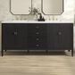 James Martin Vanities Myrrin 72" Double Vanity in Carbon Oak with 3 cm Arctic Fall Solid Surface Top, , large