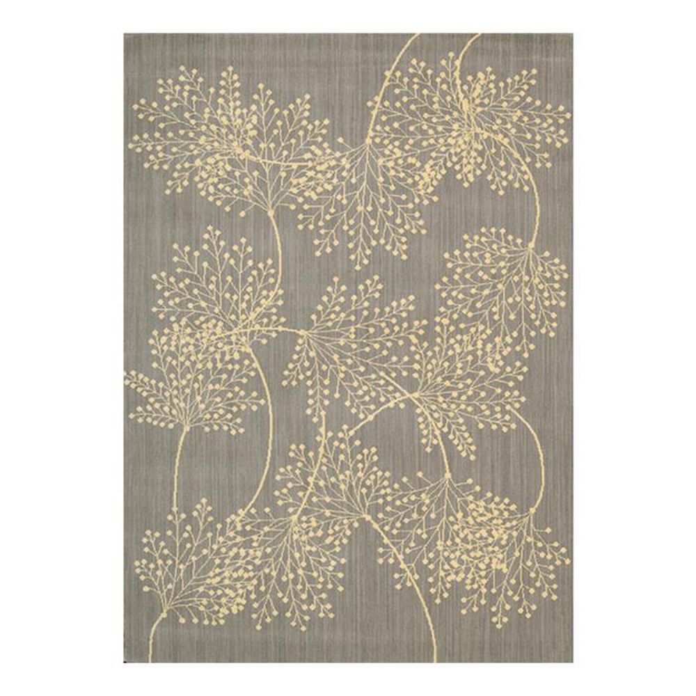 Nourison Capri CAP1 5'3" x 7'6" Slate Area Rug, , large