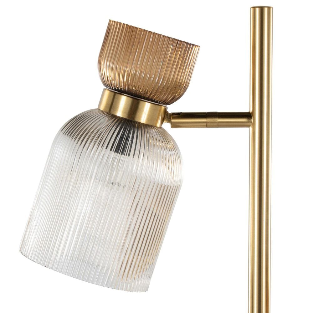 Grandview Gallery Marcel Metal Floor Lamp in Gold, , large