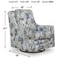 Ashley Dustinford Swivel Glider Accent Chair in Multicolor, , large