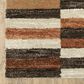 ROW by Oriental Weavers Gemma Brown, Rust and Beige 5"3" x 7" Area Rug, , large