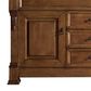 James Martin Vanities Brookfield 60" Double Bathroom Vanity in Country Oak with 3 cm Ethereal Noctis Quartz Top and Rectangle Sink, , large