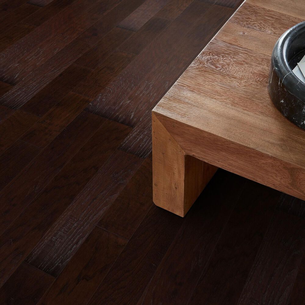 Shaw Spring Stroll Evening Shade Hickory Engineered Hardwood, , large