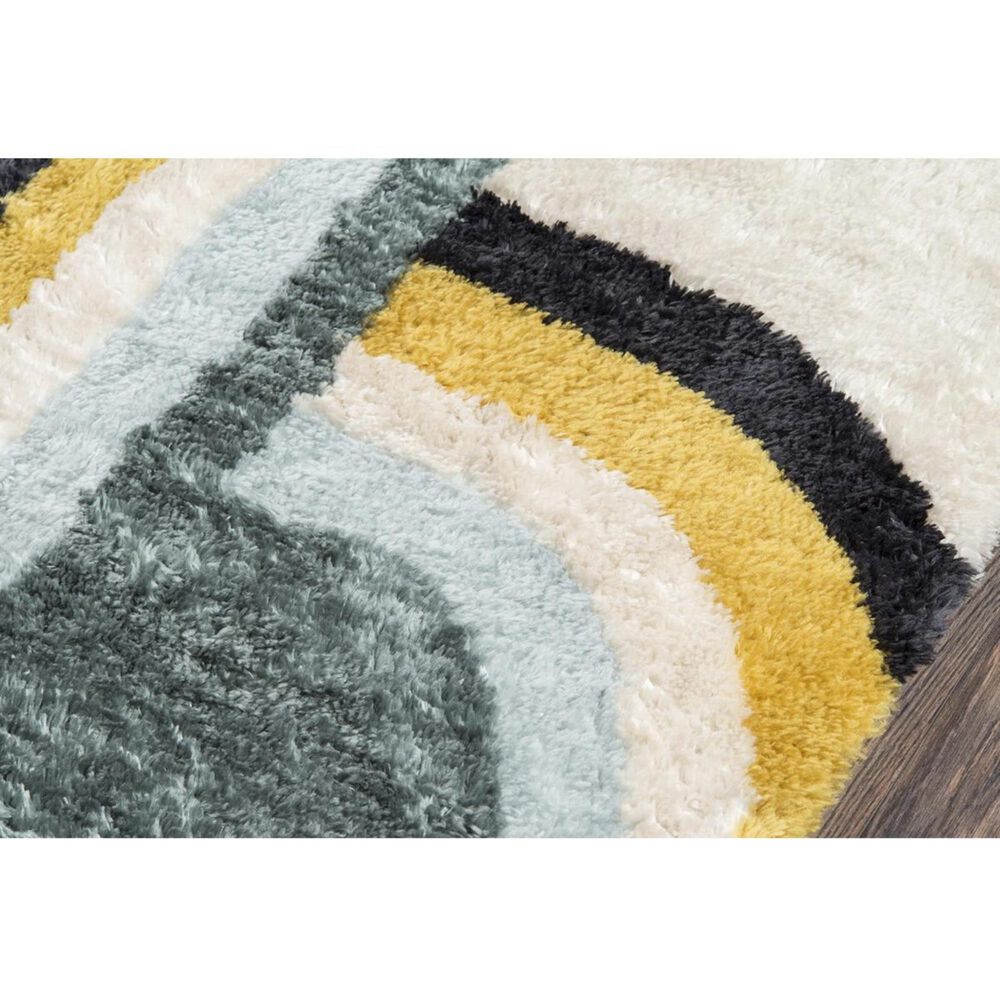 Novogratz Retro RET-03 5&#39; x 7&#39;6&quot; Blue Area Rug, , large