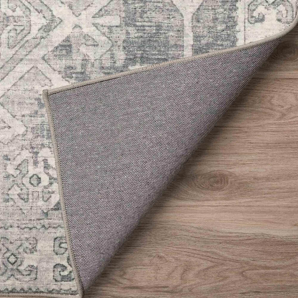 Dalyn Rug Company Brisbane BR2 8&#39; x 10&#39; Silver Area Rug, , large