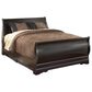 Ashley Huey Vineyard Kids Full Sleigh Bed in Black, , large
