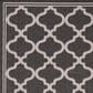 Safavieh Bermuda 4" x 6" Charcoal and Ivory Indoor/Outdoor Area Performance Rug, , large