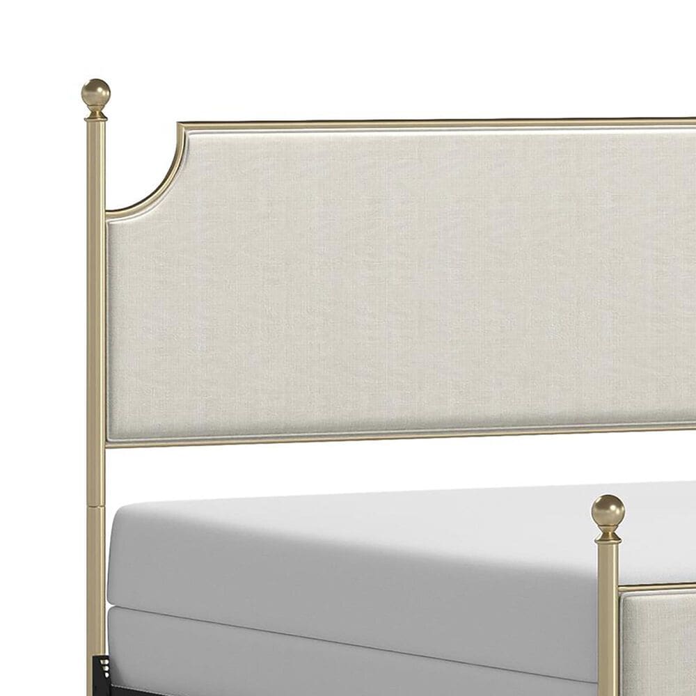 Richlands Furniture McArthur King Poster Bed in Beige, , large