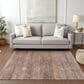 Dalyn Rug Company Burano BU12 9" x 12" Coral Indoor/Outdoor Area Rug, , large
