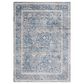 Safavieh Dream DRM402J 5" x 8" Grey and Turquoise Area Rug, , large