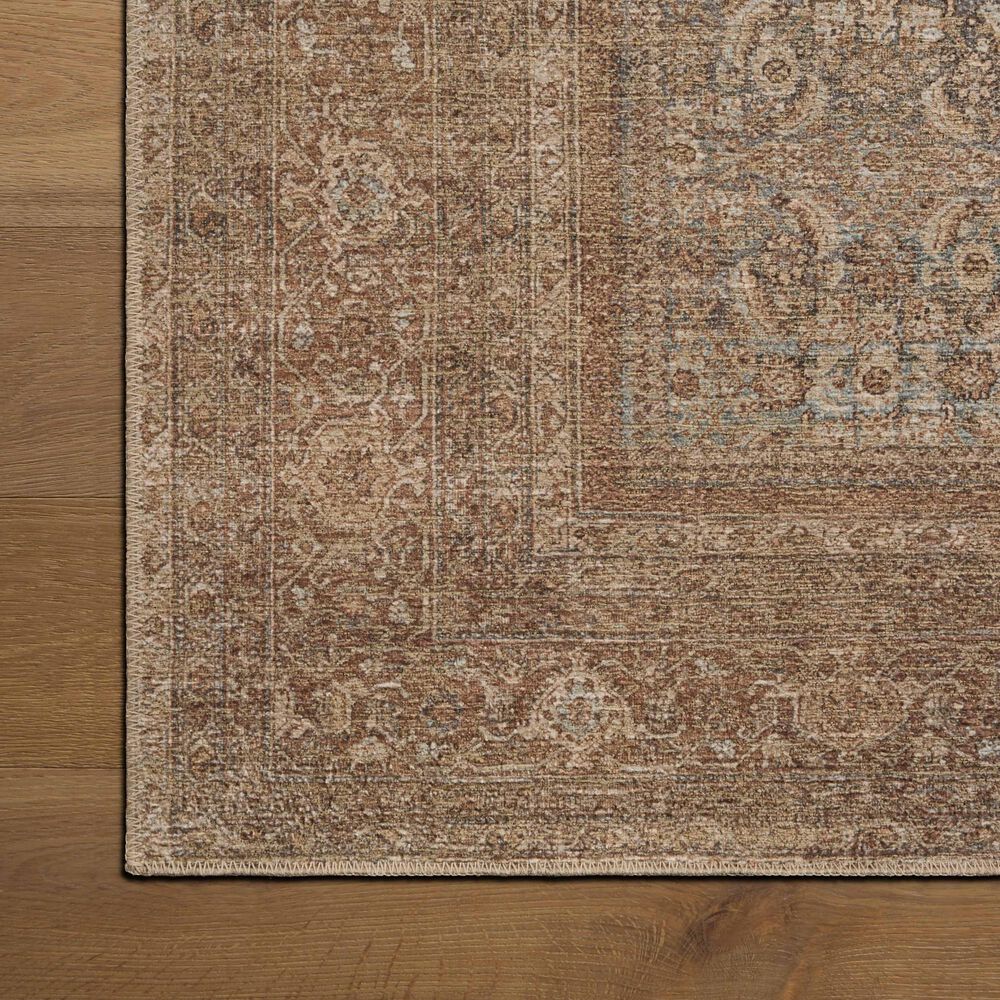 Amber Lewis x Loloi Cambria Ocean and Bark 10' x 14' Area Rug, , large