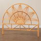 Baxton Studio Jasmine King Headboard in Light Honey, , large
