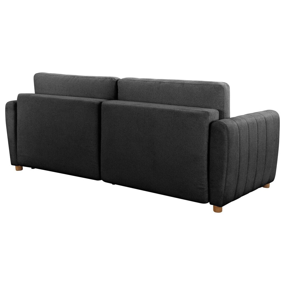 Lifestyle Solutions Galloway Convertible Sofa in Charcoal, , large