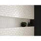 Shaw Eterna Alps Thassos 10.25" x 12.5" Natural Stone Mosaic Sheet, , large