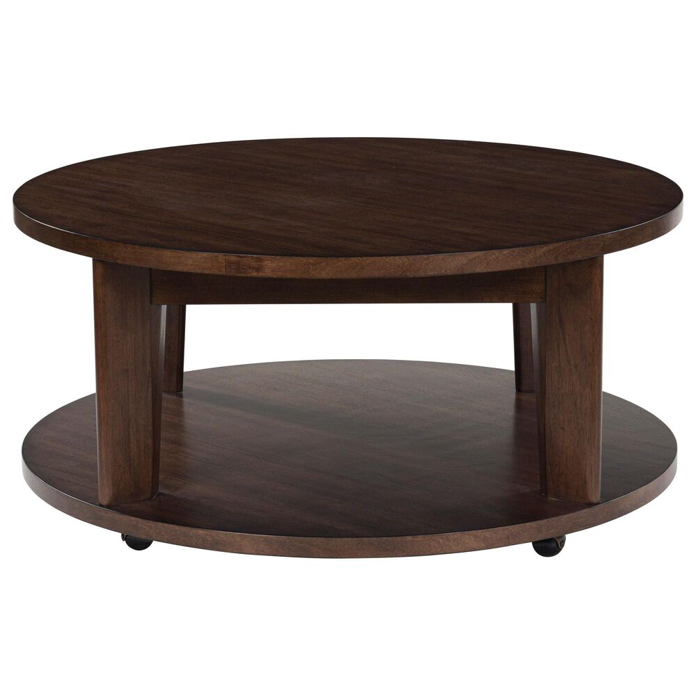 Ashley Korestone 2 Cocktail Table in Dark Brown, , large