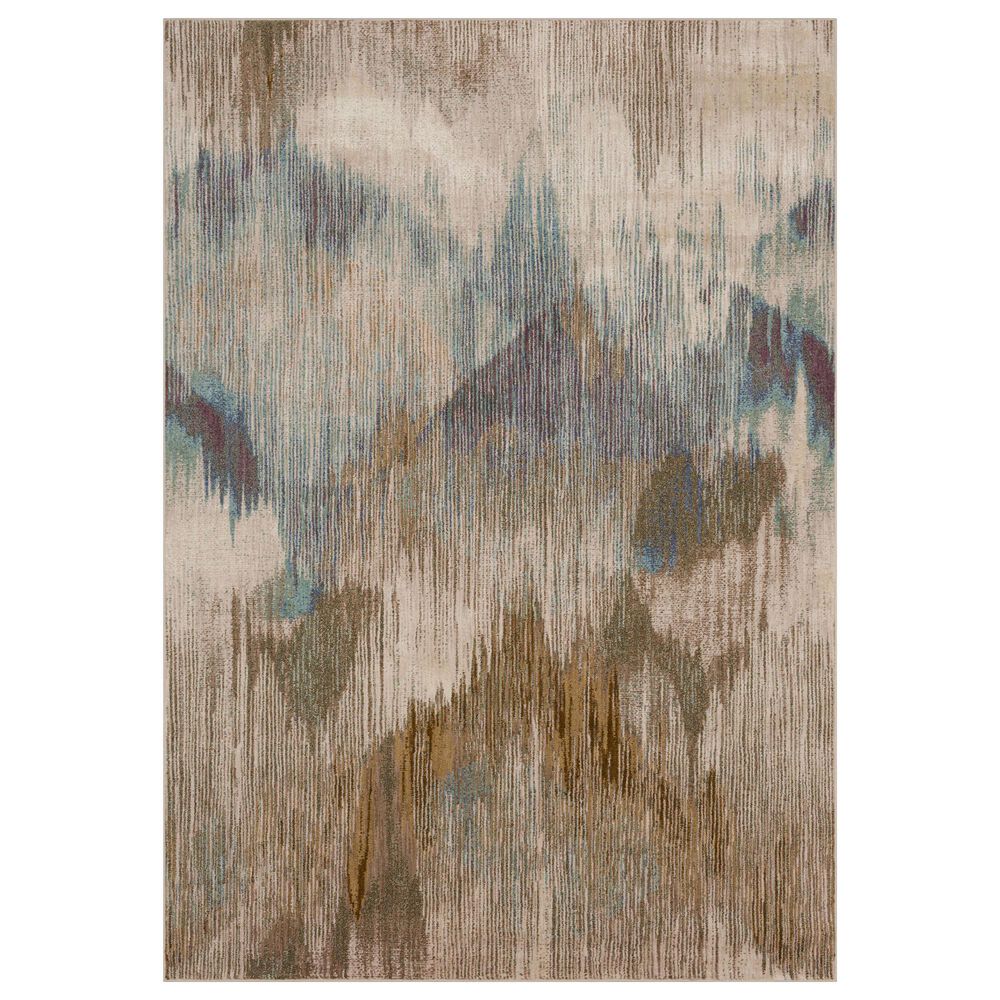 Karastan Enigma 8" x 11" Ostina Mushroom Area Rug, , large