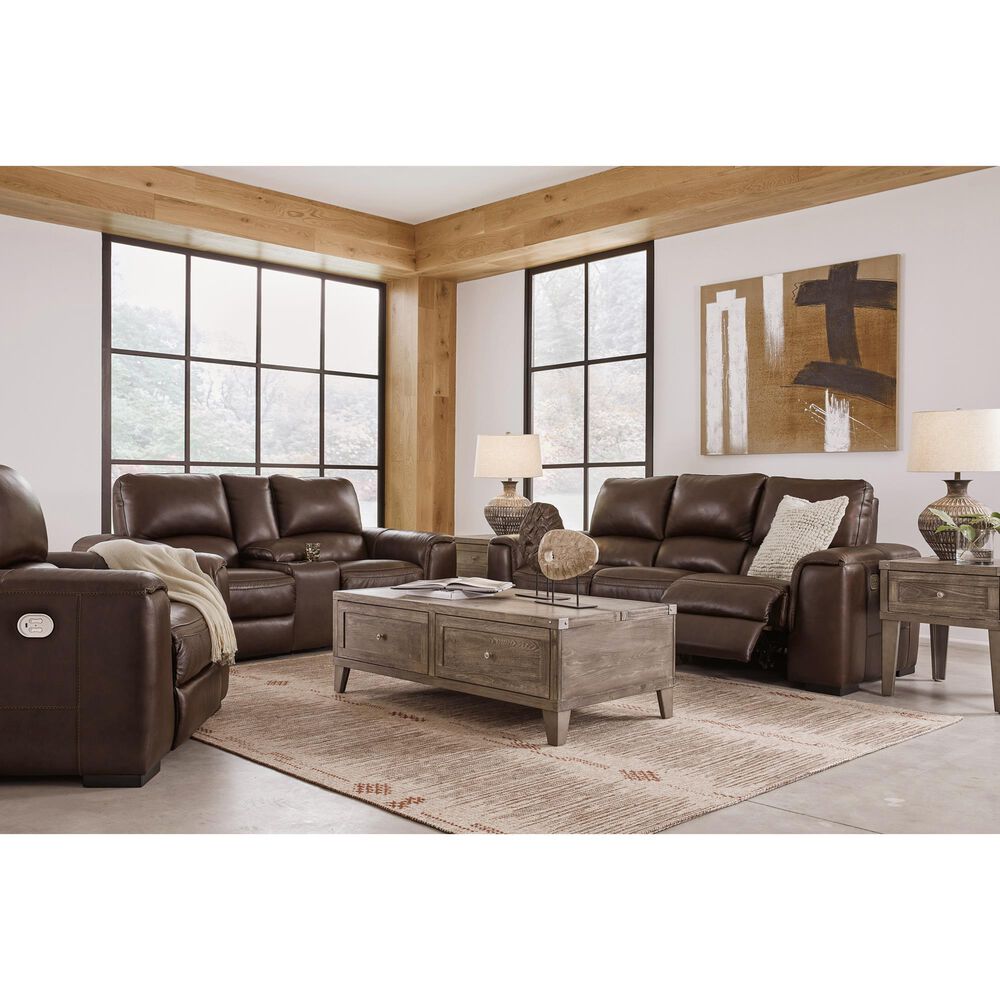 Ashley Alessandro Power Recliner in Walnut, , large